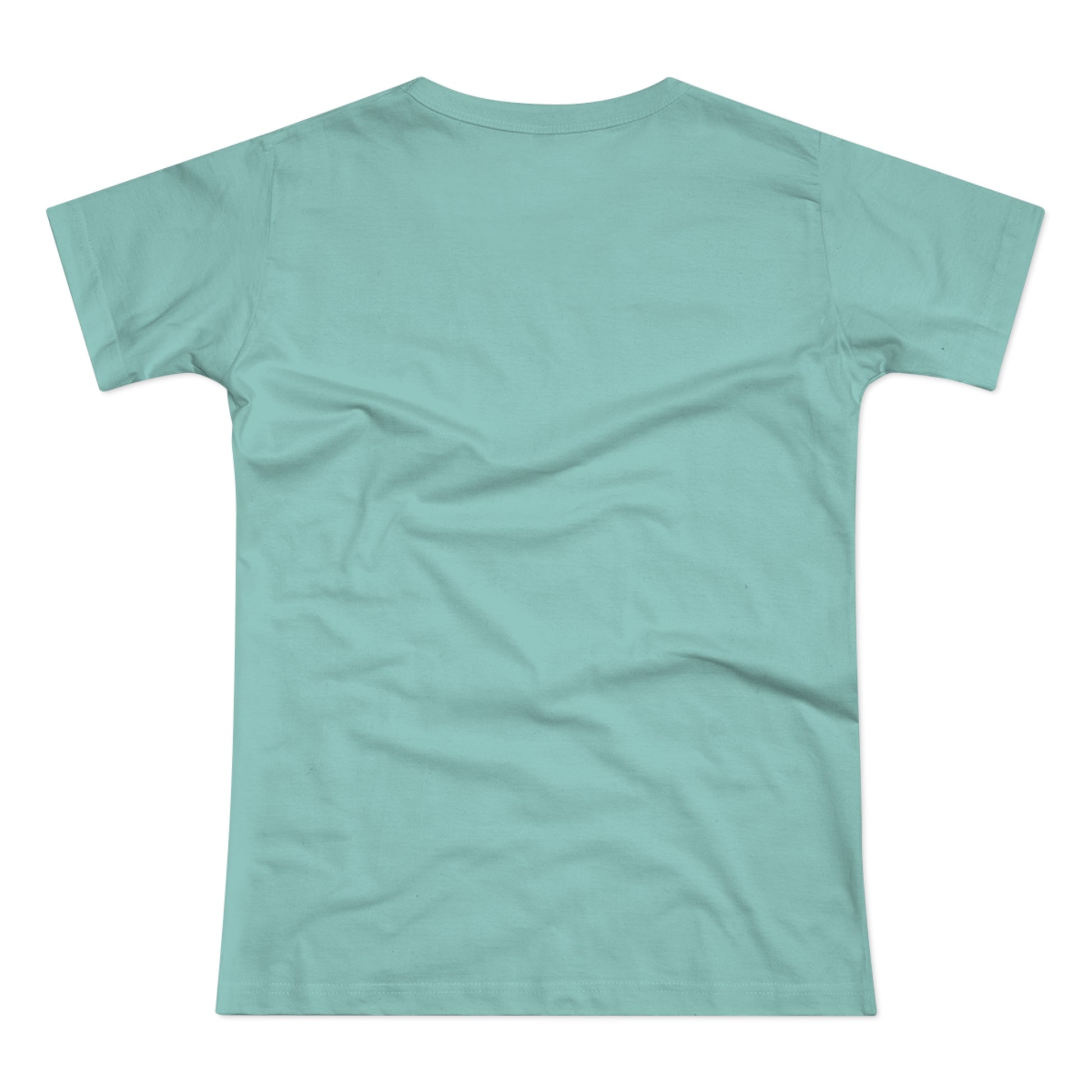 a light green t - shirt with a white background