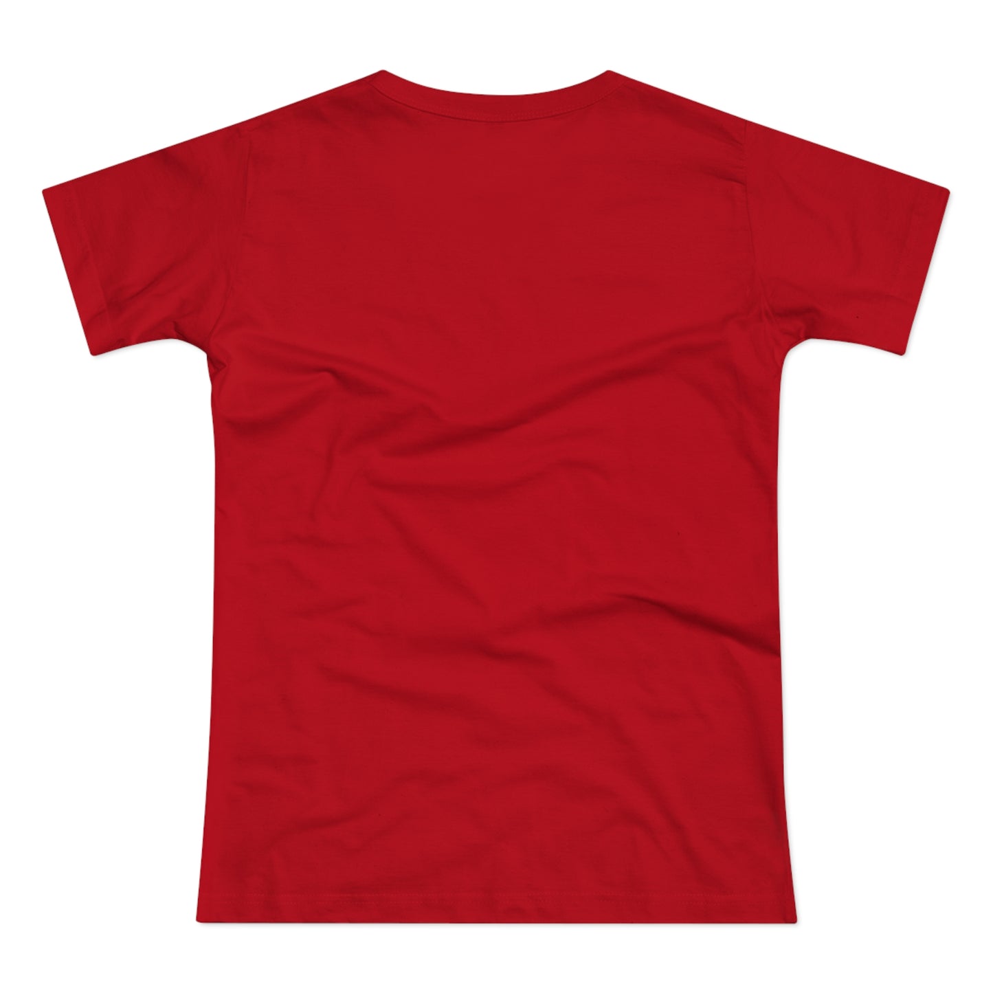 a red t - shirt on a white background