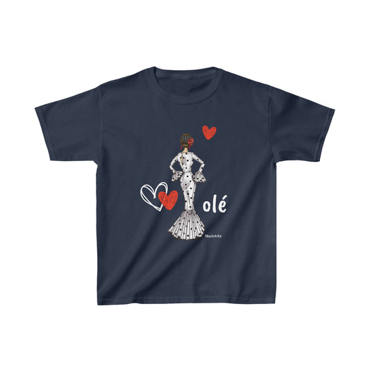 a toddler t - shirt with an image of a woman in a dress and