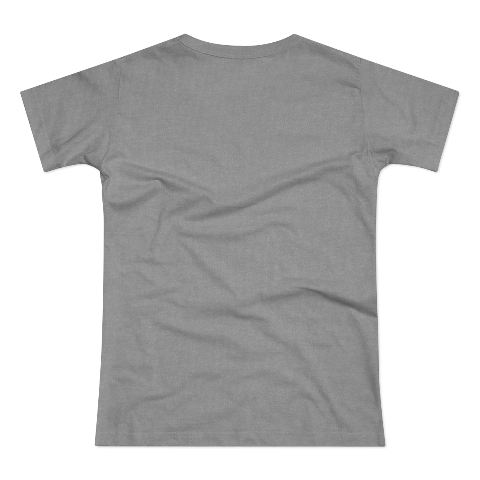 a grey t - shirt with a white background
