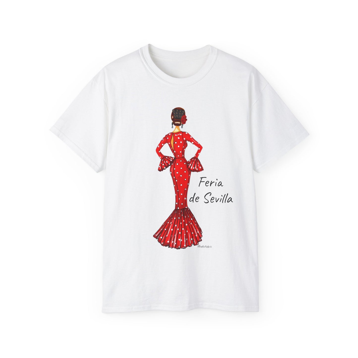 Limited Edition Seville Fair in Miami White classic customizable tee